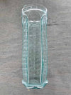 1960's Rare Vintage French Pressed Green Glass 9-3/4" Tall Measuring Cup with Spout