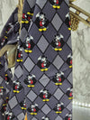 1990's Vintage Disney Unlimited Mickey Mouse 100% Silk Necktie