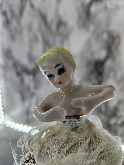 1940's Vintage I.L.C.O Porcelain Ballerina statue made in Japan