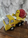 1970's Vintage Mini Pressed Steel Metal Tonka Mixer