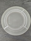 1950's Vintage Hazel Milk Glass Canary Yellow Salad plate