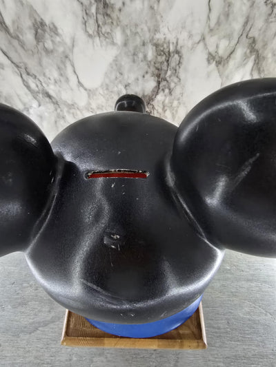 1971 Vintage Walt Disney Play Pal Plastics Mickey Mouse Coin Bank