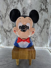 1971 Vintage Walt Disney Play Pal Plastics Mickey Mouse Coin Bank