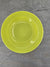 1950's Vintage Hazel Milk Glass Canary Yellow Salad plate