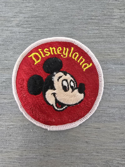 1970's Vintage Disneyland Patch Mickey Mouse