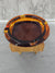 1960's Vintage Federal Glass Amber Glass Cigar Ash Tray