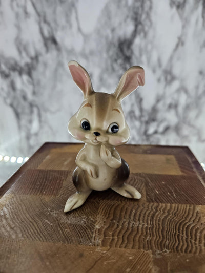 1970's Vintage Josef Originals Child Rabbit statue