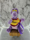 1982 Rare Vintage Walt Disney World-Epcot-World of Imagination-Figment Plush Backpack