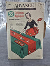 1950's Vintage Indian Hill's Incorporated Advanced Sewing Pattern 7866 Christmas Appliques New in Package