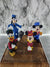 1990's set of four Walt Disney Characters Train edition. Mickey, Minnie, Donald and Goofy