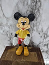 1970's Vintage Walt Disney Productions Plastic Mickey Mouse Jointed Figure by Remco