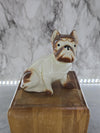 1940's Antique Hand Painted Ceramic/ Porcelain English Bulldog Figurine