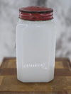 1930's Antique Rare McKee Siesta Milk Glass Pepper Shaker