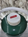 1966 Vintage Coleman Snow-Lite Green 2 Gallon Drink Jug with cup in original box