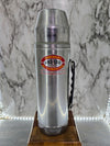 1975 Vintage  Uno-Vac Stainless Steel Metal Thermos