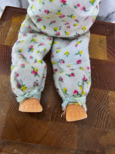 1960's Vintage Lazy Days Animatronic Windup Baby Doll-Made in Japan