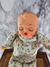 1960's Vintage Lazy Days Animatronic Windup Baby Doll-Made in Japan