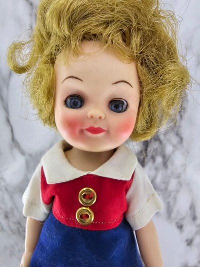 1965 Vintage EFFANBEE "Fluffy"Doll in Campfire Girl Outfit