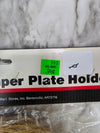 1980's  Vintage Bamboo Paper Plate Holders new in package