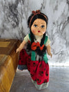 1950's Vintage Composite Souvenir Doll from Mexico