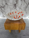 1970's Vintage Ceramic Amoeba Speckled Ash Tray