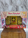 1993 Vintage Walt Disney Tiny Theatre Little Golden Books set with a tiny Micky Mouse