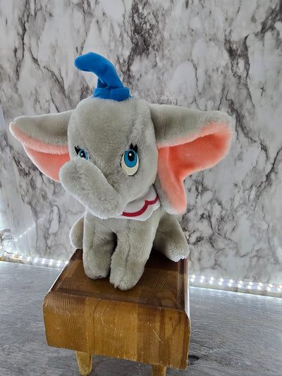 1980's Vintage Walt Disneyland Parks Dumbo Plush Stuffie