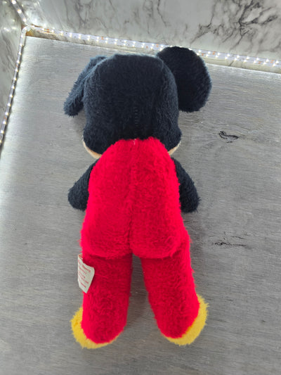 1970's Vintage Walt Disney Characters Mickey Mouse Plush Stuffie