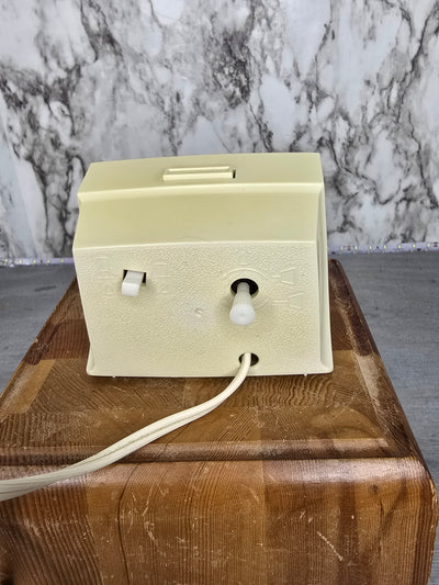 1970's Vintage  Almond West Clox Dialite Alarm Clock