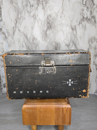 1950's Vintage Revere Power Zoom Electric  Eye-Matic 8mm Movie Camera in original case