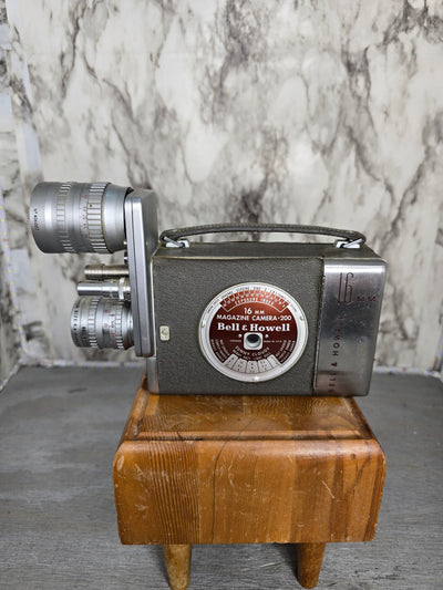 1940's Antique Bell & Howell 16mm Magazine Camera