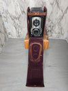 1940's Vintage Ciro-Flex Rapax Model E Twin Lense Reflex Camera with  leather case