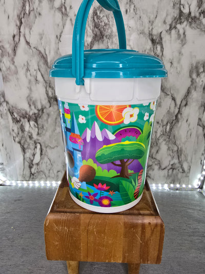 2019 Walt Disney World Park Souvenir Pop Corn Bucket with Lid