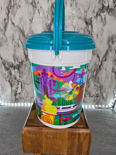 2019 Walt Disney World Park Souvenir Pop Corn Bucket with Lid