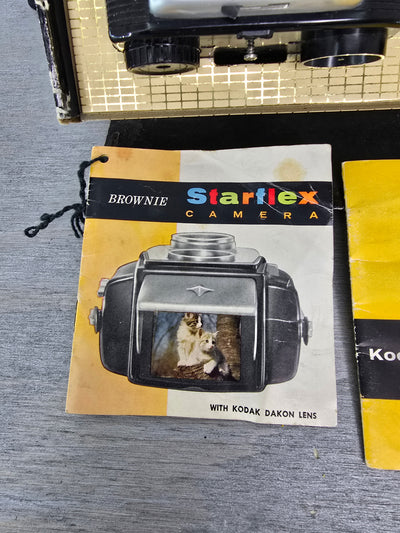 1950's Vintage Brownie Starflex Camera Outfit in Original Box