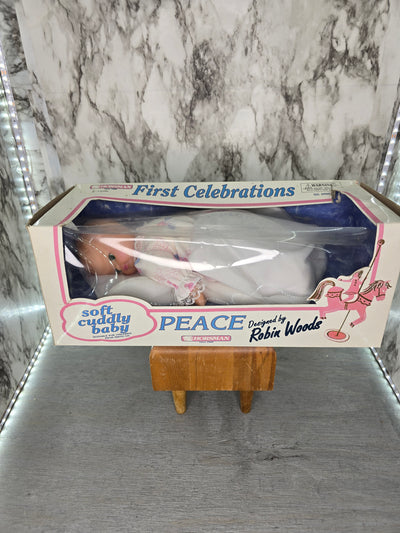 1995 Vintage Horsman "Peace" Baby Doll in original box