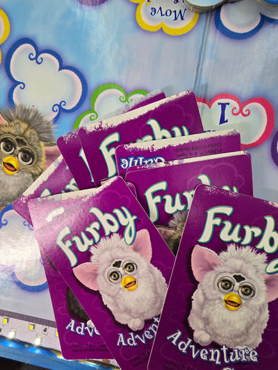 1999 Vintage "Furby Adventure Game" by Hasbro