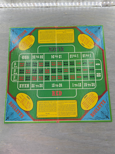 1960 Vintage "Golden Galaxy of Games" board game by Transo Gram