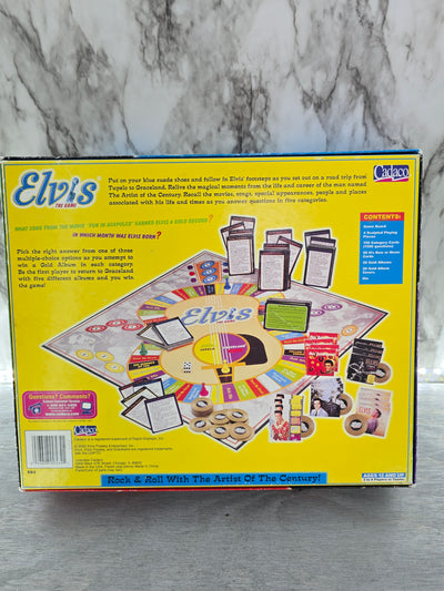 2000 Vintage "Elvis-the game" board game by Cadaco