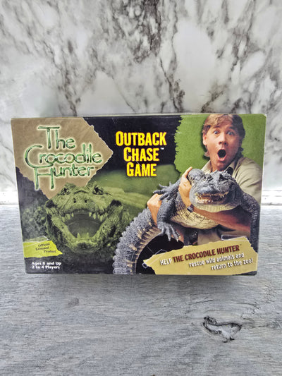 2000 Vintage "The Crocodile Hunter- Outback Chase Game" by Milton Bradley