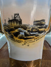1906 RARE Bisque Pikes Peak Summit Colorado Souvenir Vase