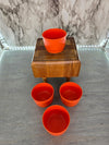 1970s  Tupperware Snack cups- set of four