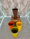 1970's Tupperware Tumblers- set of four