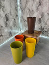 1970's Tupperware Tumblers- set of four