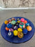 Vintage Rubber Bouncing Balls- set of 32