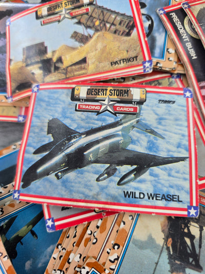 1991 Desert Storm collector cards/ Persian Gulf War- set of 144
