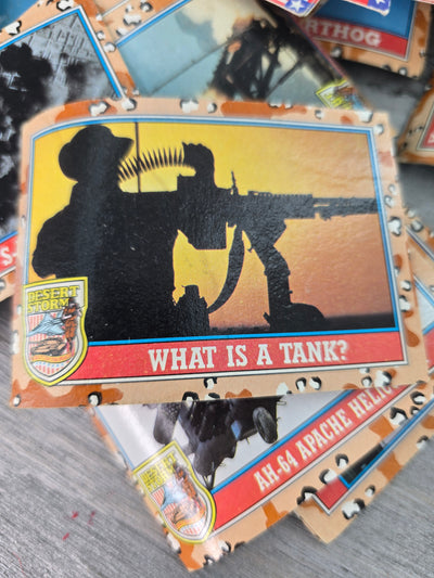 1991 Desert Storm collector cards/ Persian Gulf War- set of 144