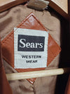 1970's Vintage Sears Two-toned Leather jacket