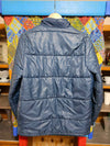 1980's Vintage Town Craft Blue Ski Jacket with pockets