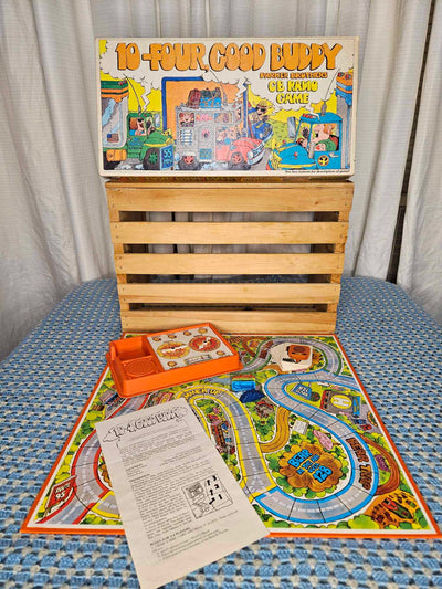 1975 Vintage MCM 10-Four Good Buddy CB Board Game